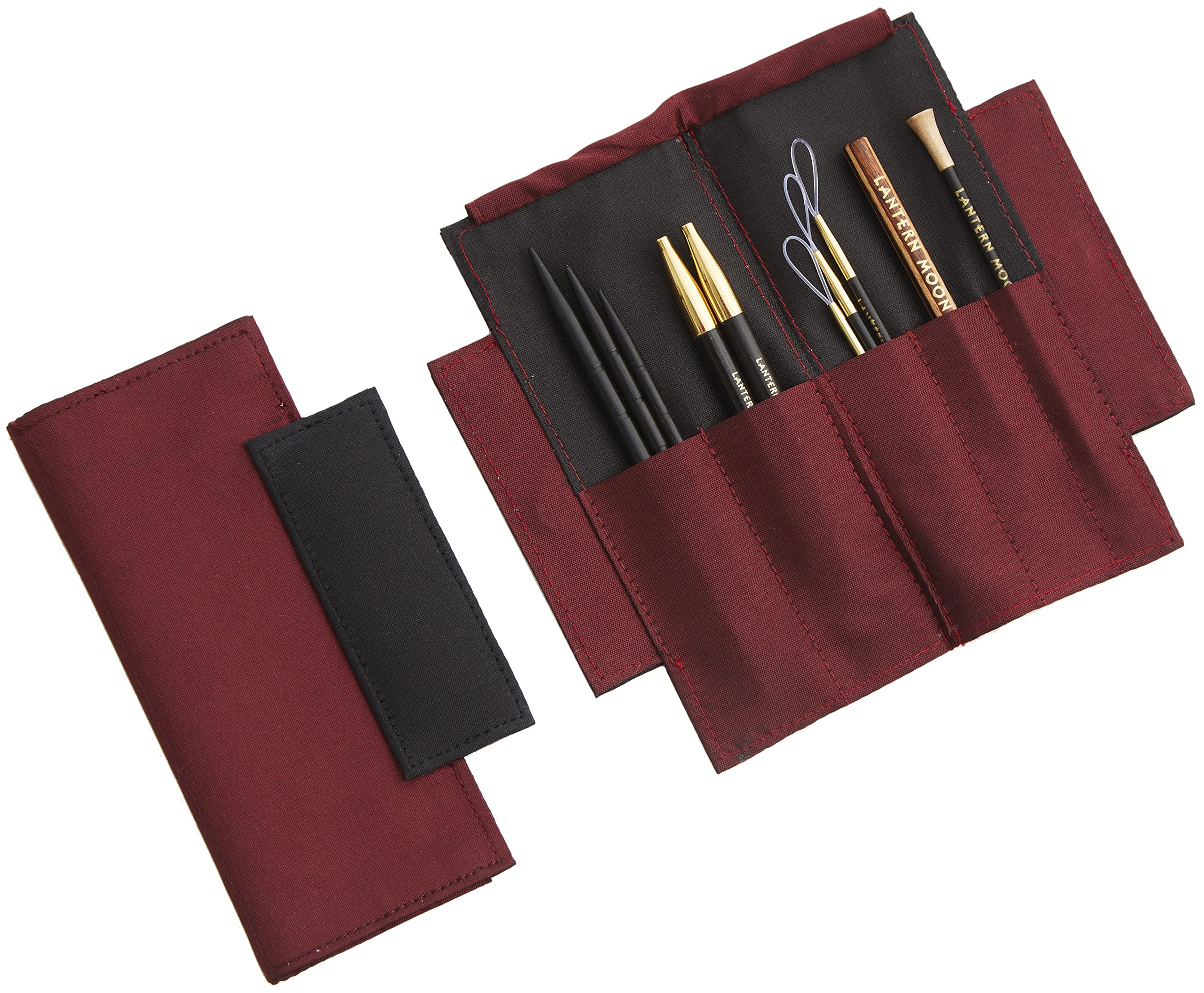 Lantern Moon Mindy Sleeve, 1.5 x 15 x 7.5cm, Dahlia/Maroon