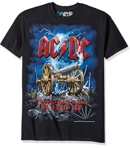 Amazon.com: Liquid Blue unisex adult Ac/Dc Rock Eruption Short