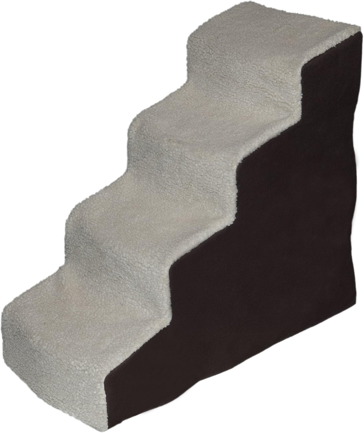 Pet Gear Easy Step Deluxe Soft Step, Cat/Dog Stairs, Sturdy, Lightweight/Portable, Machine Washable Cover, Step IV Deluxe : Pet Supplies