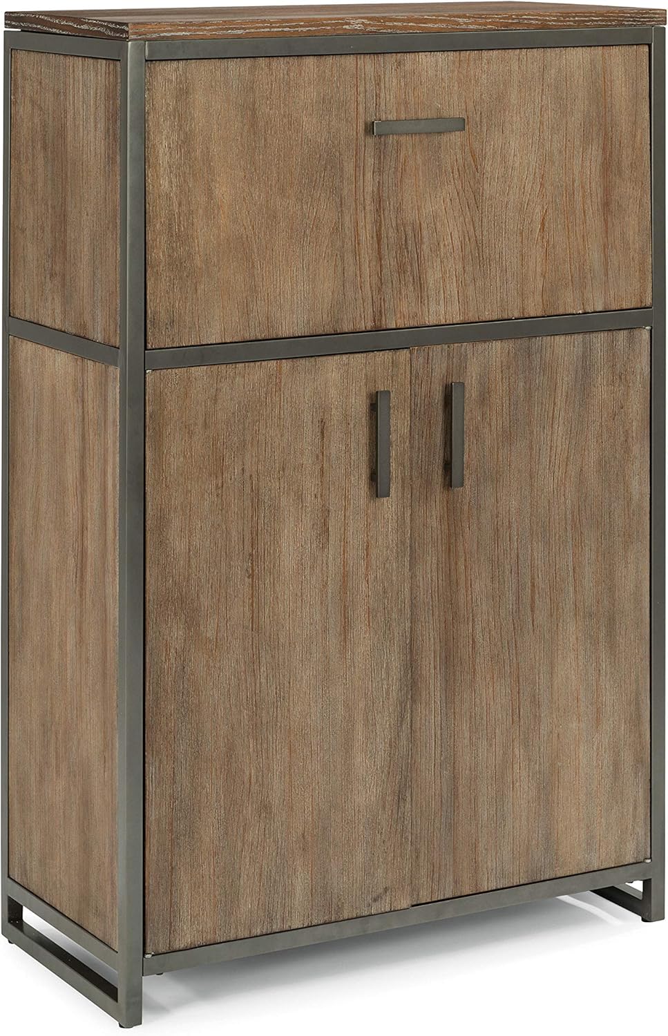 metro outdoor living buffet on Amazon Com Barnside Metro Bar Cabinet In Multi Tone Driftwood By Home Styles Furniture Decor