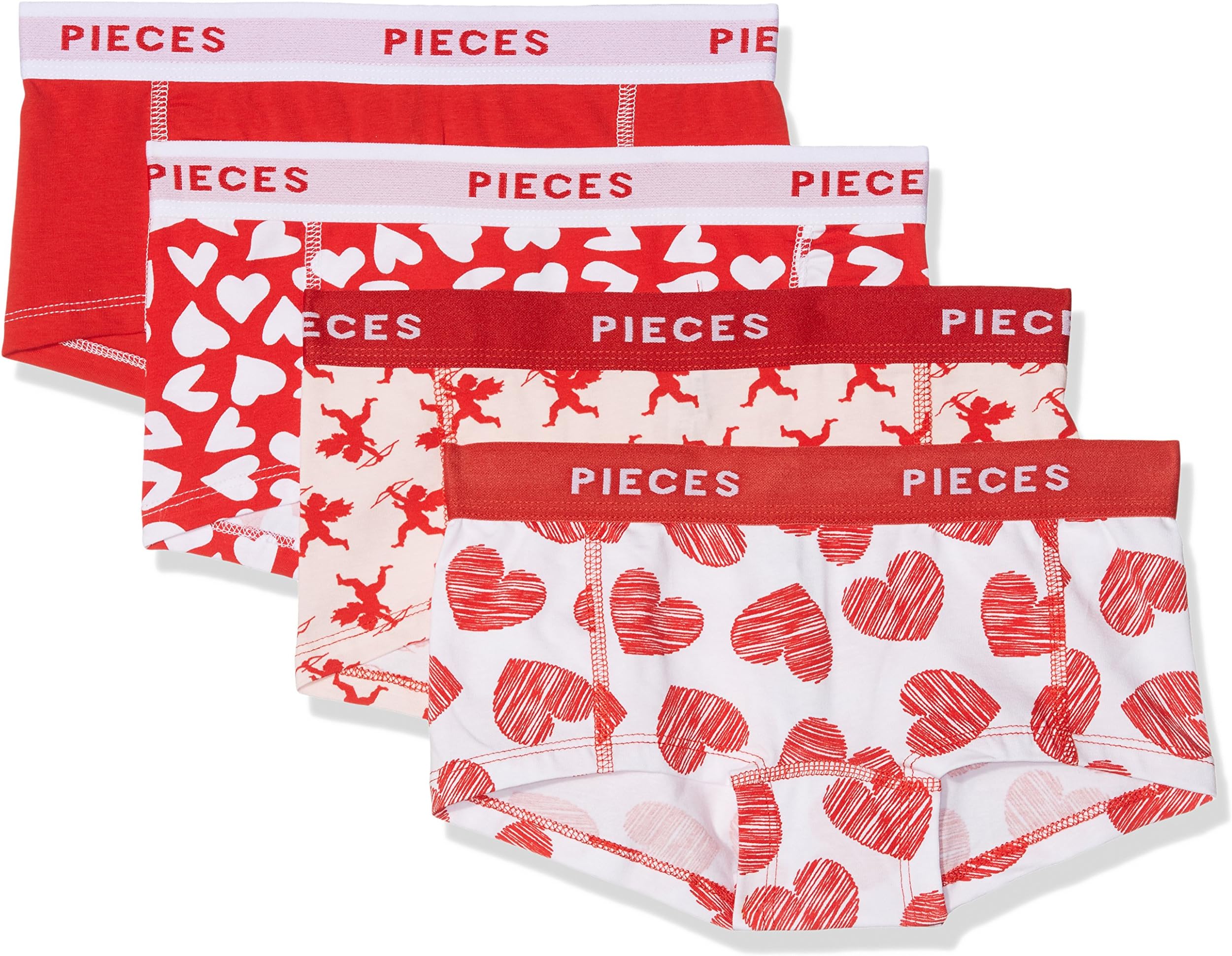 Pieces Women's Boy Short (Pack of 4)