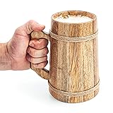 Norse Tradesman LG Wooden Beer Mug