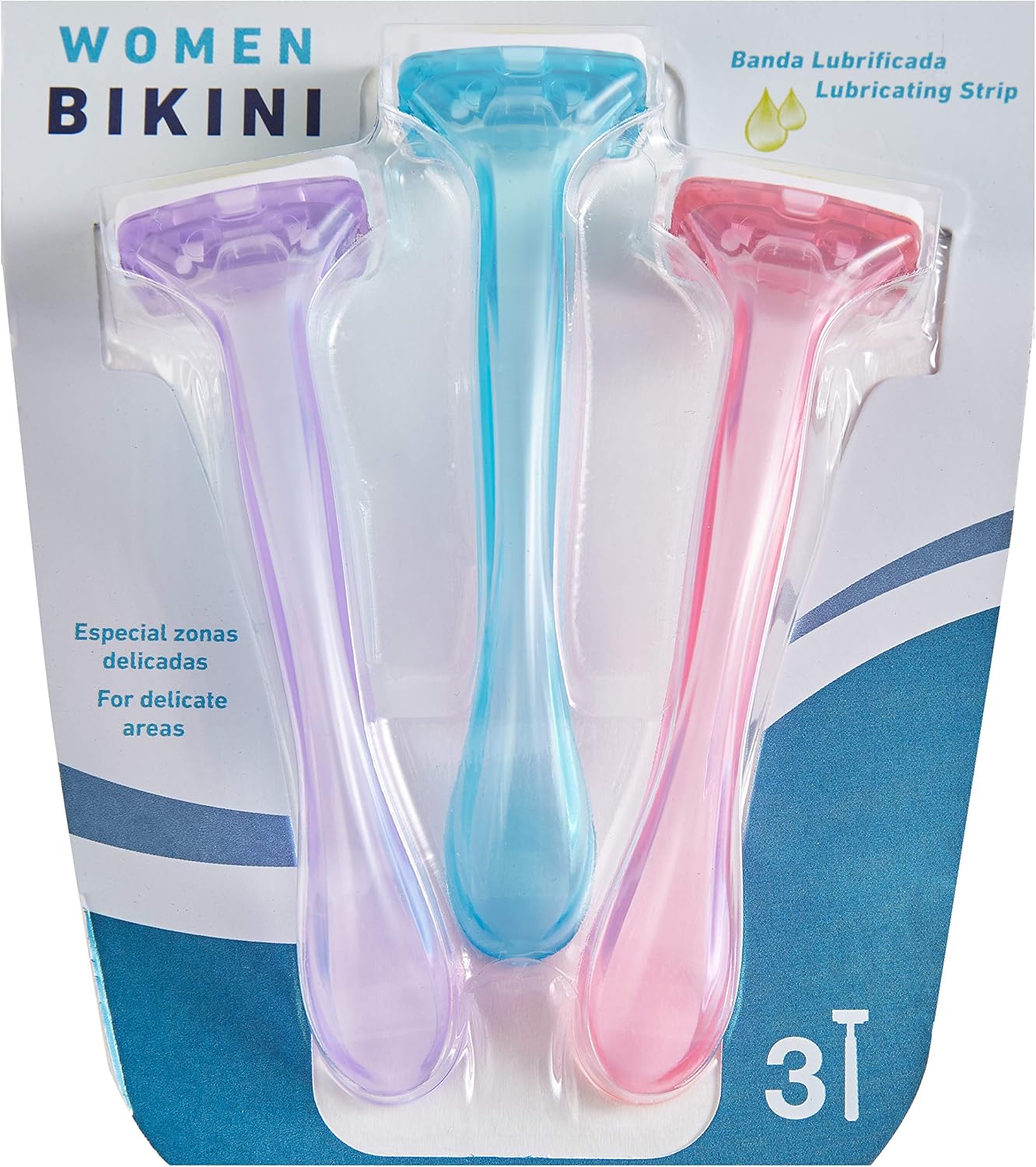 LEA WOMAN BIKINI disposable razor SET 3 pz, red, 1 count (Pack of 3) - Image 4