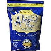 Wellbee's Almond Flour, Extra Fine, Gluten Free, Blanched, Low Carb, All Purpose, 2 lbs