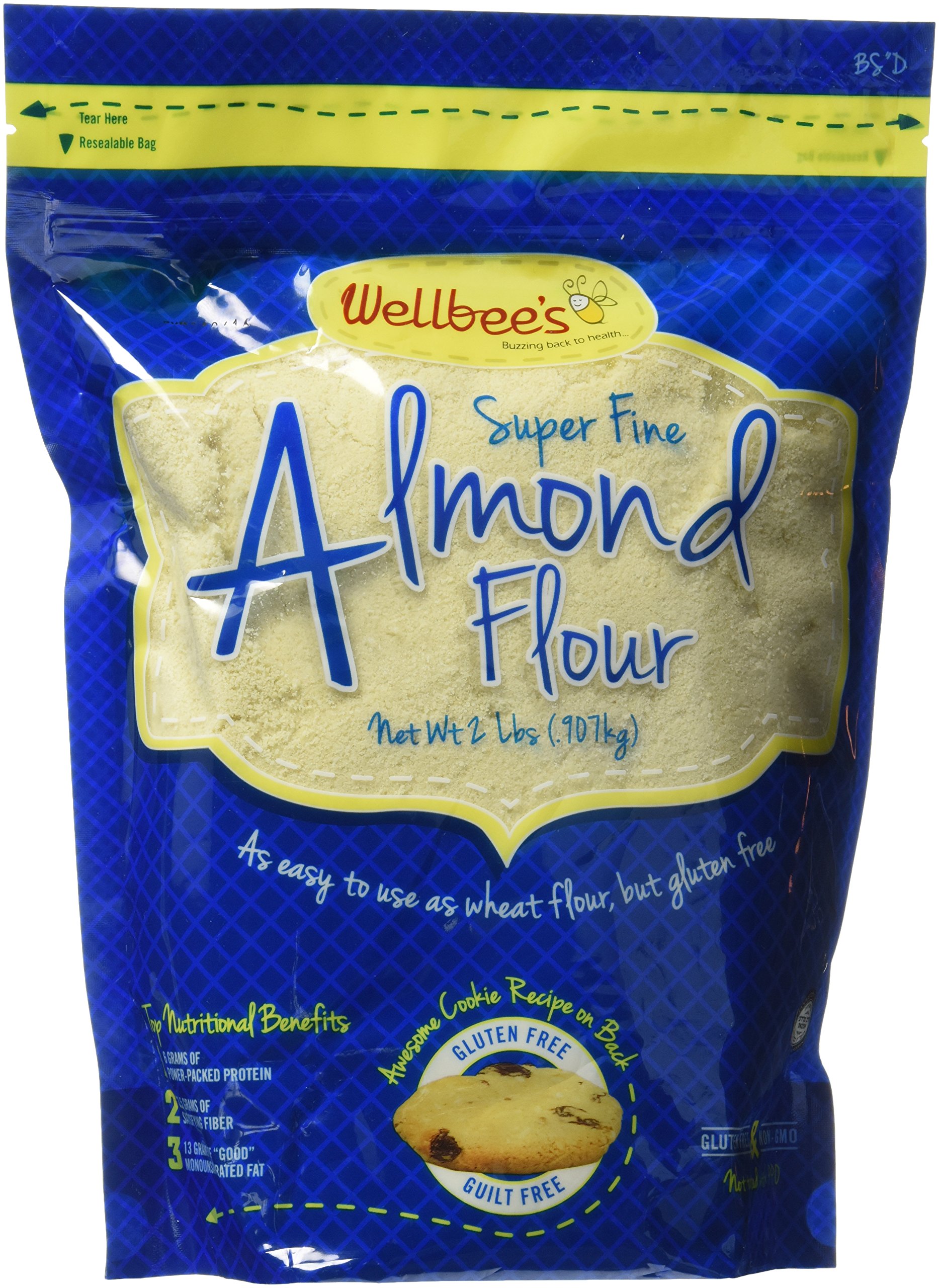Wellbee's Blanched Almond Flour / Powder 2 LB. Buy Online in United