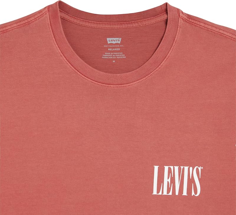 SS Relaxed Fit Tee, T-Shirt Uomo, Ssnl Serif Logo Etru, S
