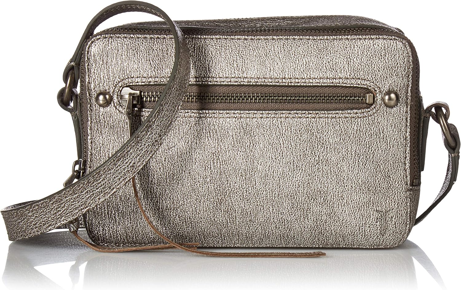 frye silver bag
