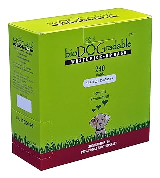 bioDOGradable Waste Pick-Up Bag - Set of 240 Bags