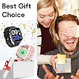 Popglory Smart Watch 1.69" 44mm Fitness Tracker Blood Pressure Heart Rate view 7