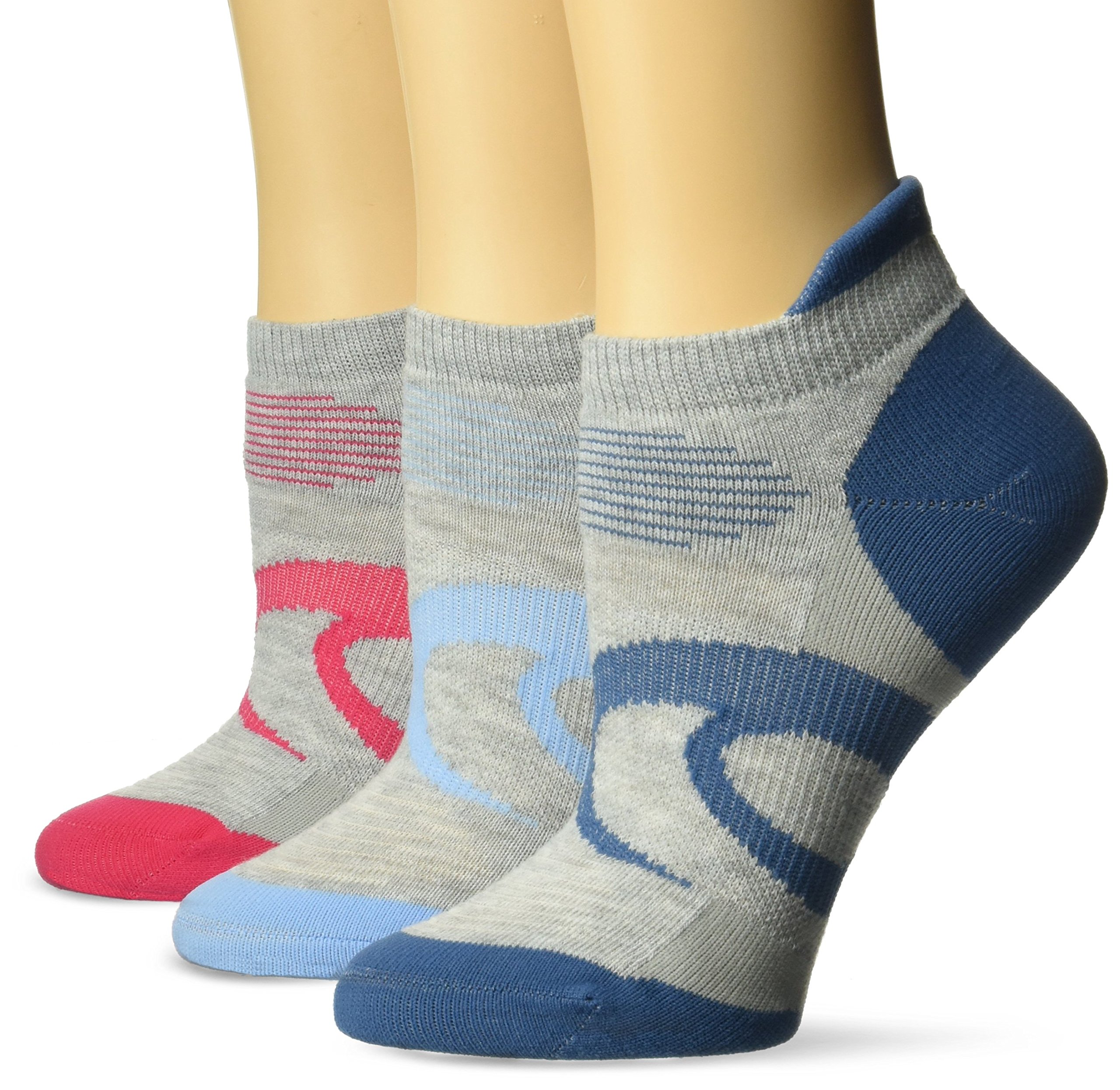 ASICS Women's Intensity Single Tab Running Socks (3 Pack) ExerciseN