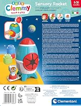 Clementoni Soft Clemmy Sensory Rocket Baby Toy 6 Months Plus view 3