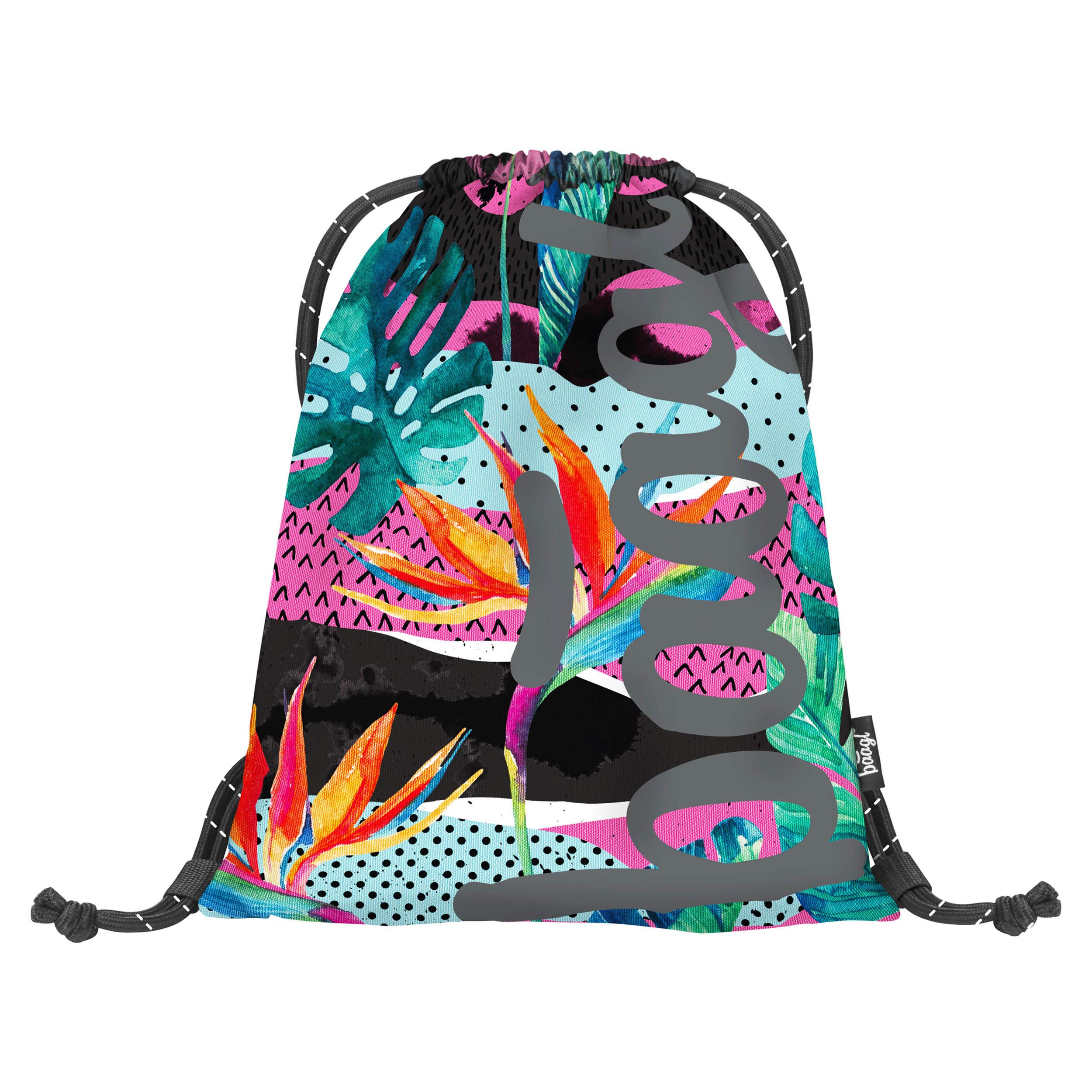 Baagl Drawstring Gym Bag, Skate Fresh String Sackpack For School, Gym, Travel, Swimming, Sports Backpack For Kids