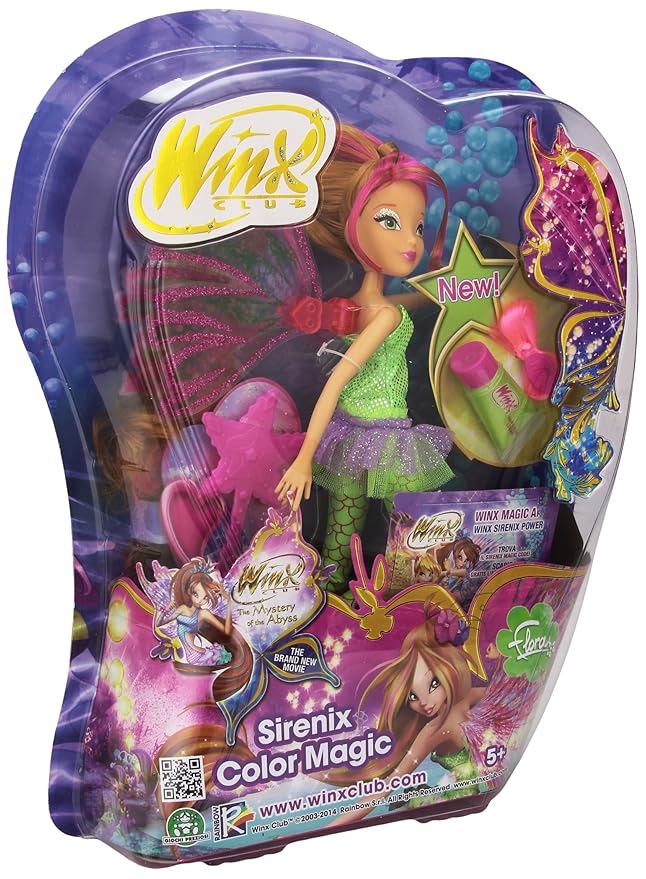 title=Giochi Preziosi- Winx Sirenix Color Magic, Flora