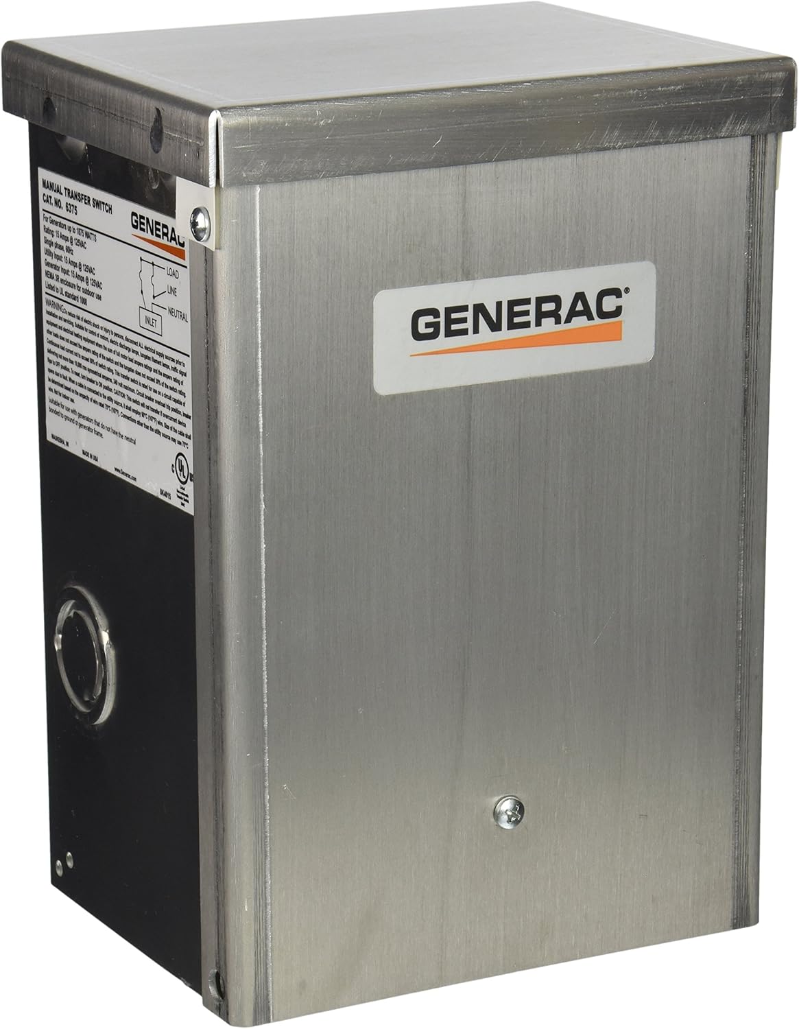 Amazon Com Generac 6375 15 Amp 125v Single Circuit Outdoor