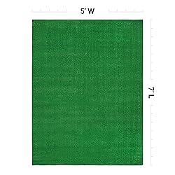 Rugshop Artificial Turf Solid Grass for