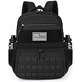 DEYACE Lunch Box Backpack for Men, Tactical Cooler Backpack with Laptop Compartment Leakproof RFID Lunchbox Bag for Work