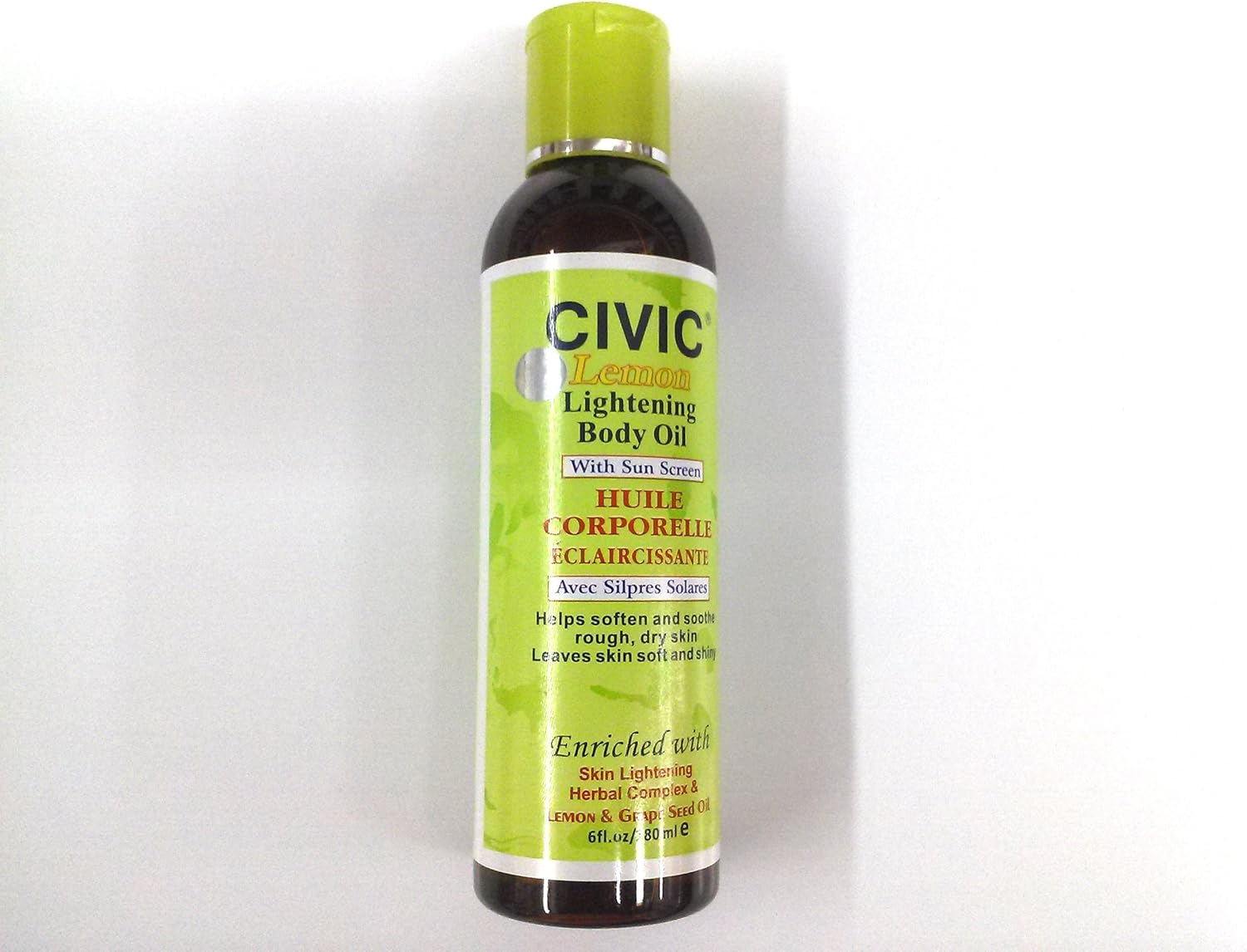 Civic Lemon Lightening Body Oil by CIVIC Amazon.fr Beauté et Parfum