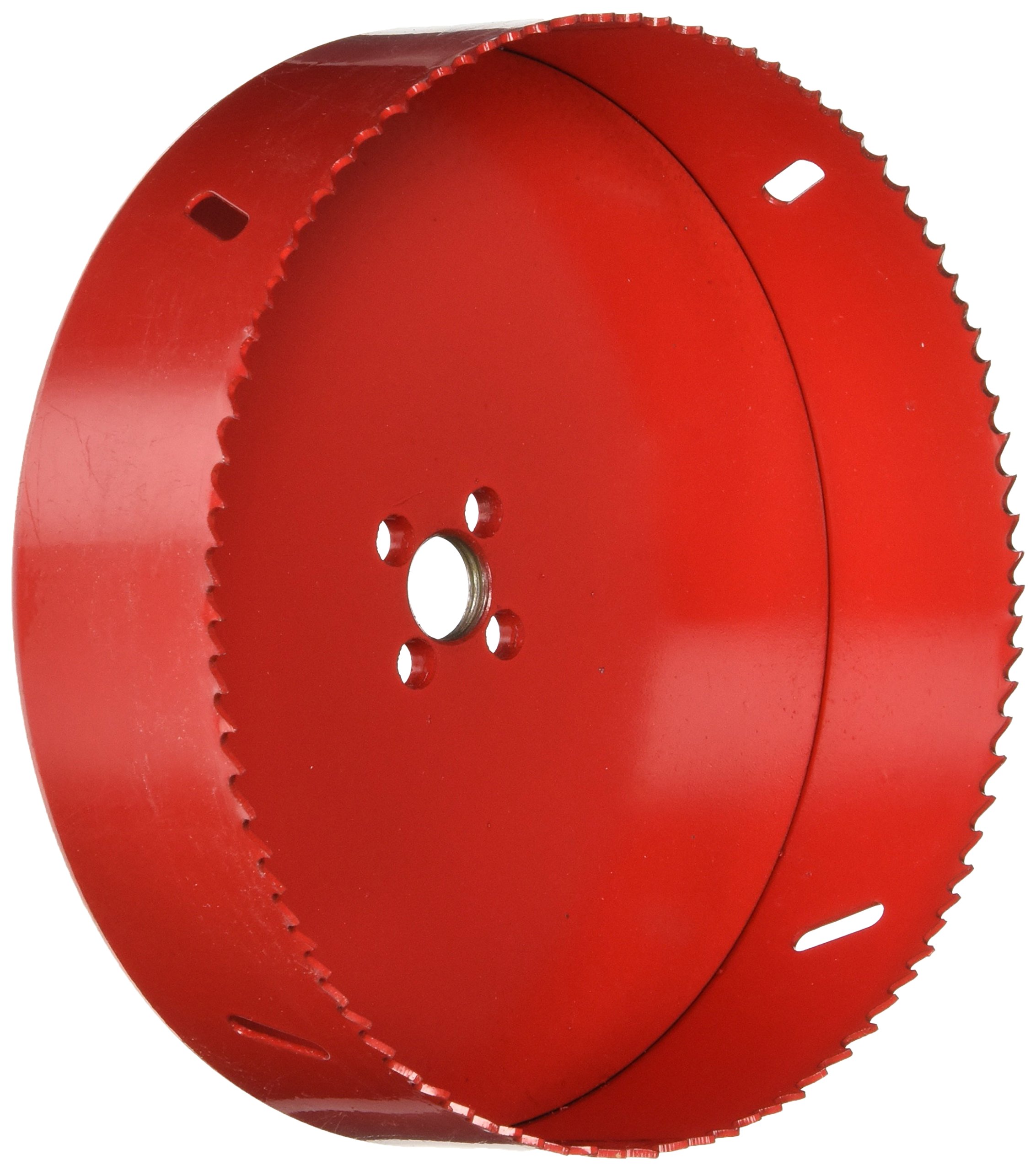 Ruko HSS Bi-Metal Hole Saw with Varied Toothing, Red Finish, 160 mm Diameter, R106160