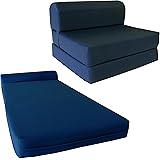 Amazon Com Chair Folding Foam Bed Studio Sofa Guest Folded