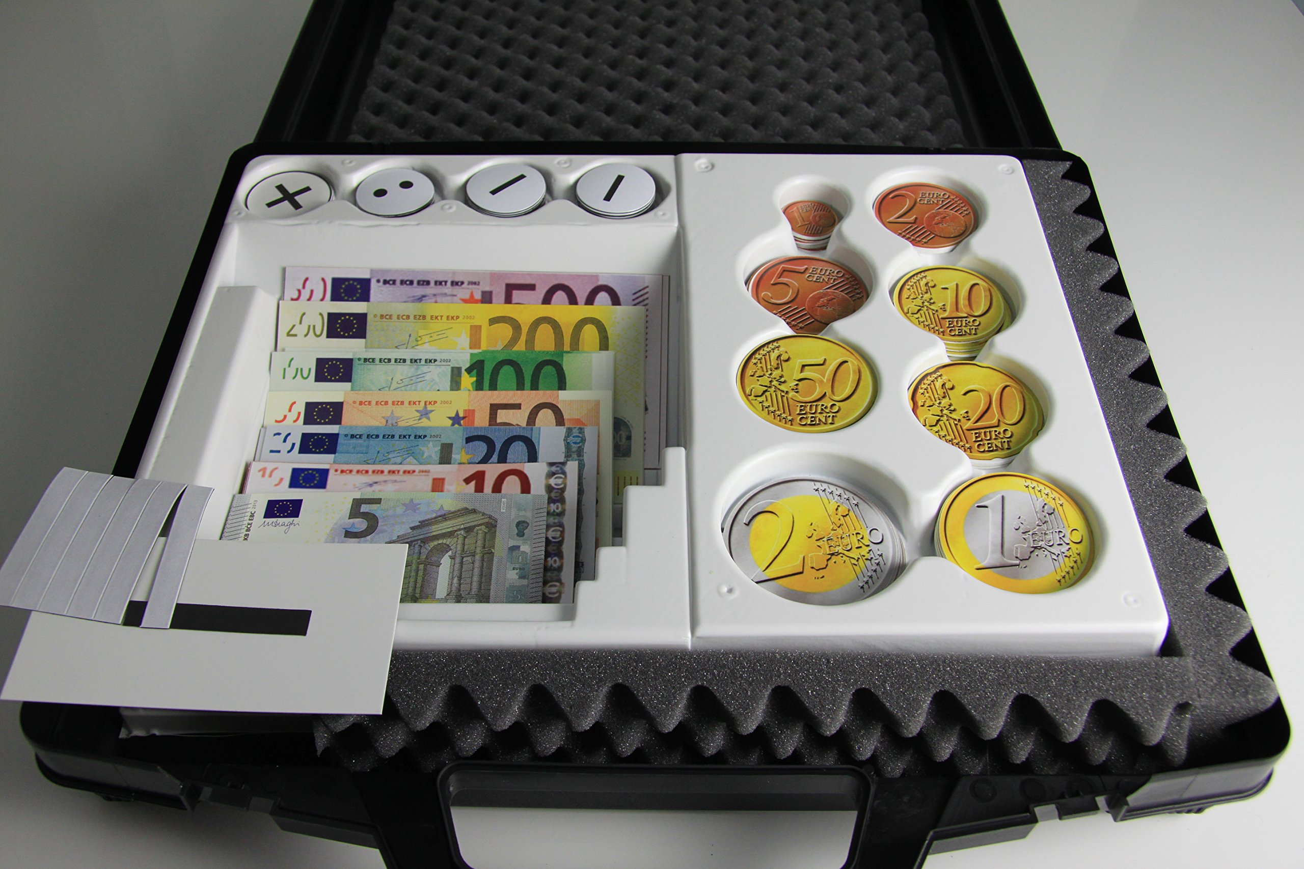 Euro case, Magic. 37 Notes / 57 Coins / 18 Bills case + Insert