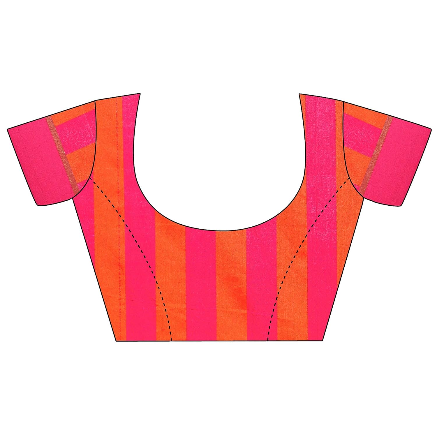 ethnicjunction women's cotton silk saree with blouse