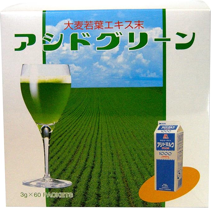 Amazon 愛知ヨーク株式会社 アシドグリーン 3ｇ 60本入 愛知ヨーク株式会社 健康食品 通販