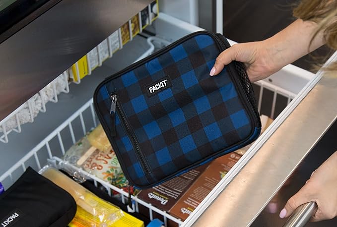 PackIt Classic Nevera portátil, Azul (Navy Buffalo), 4.5: Amazon ...