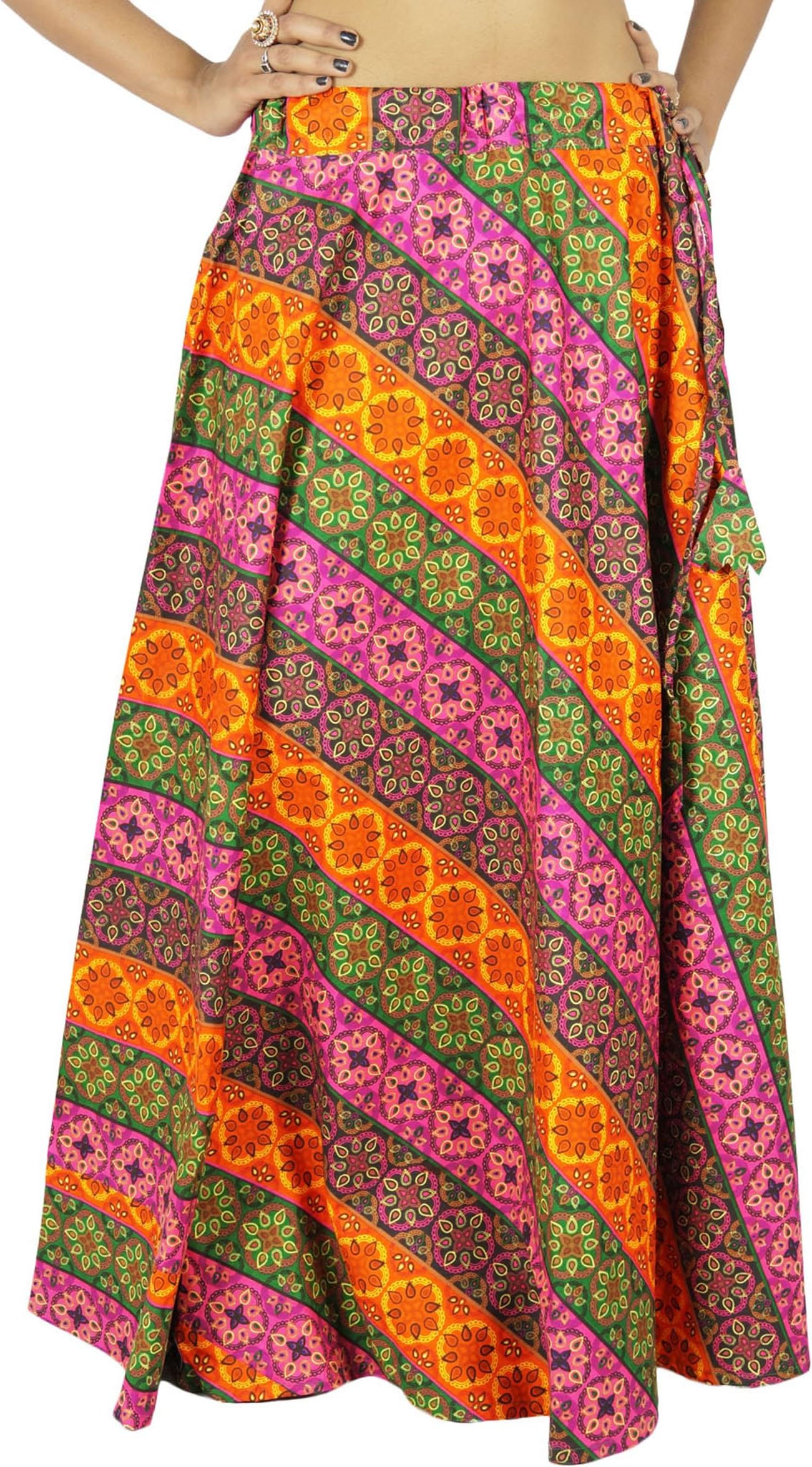 Women Clothing Beach Wear Long Cotton Skirt Maxi Boho Hippie Lace