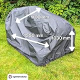 Speedwellstar Ride Lawn Mower Cover 600D PU Backing 155x110x103 cm view 3
