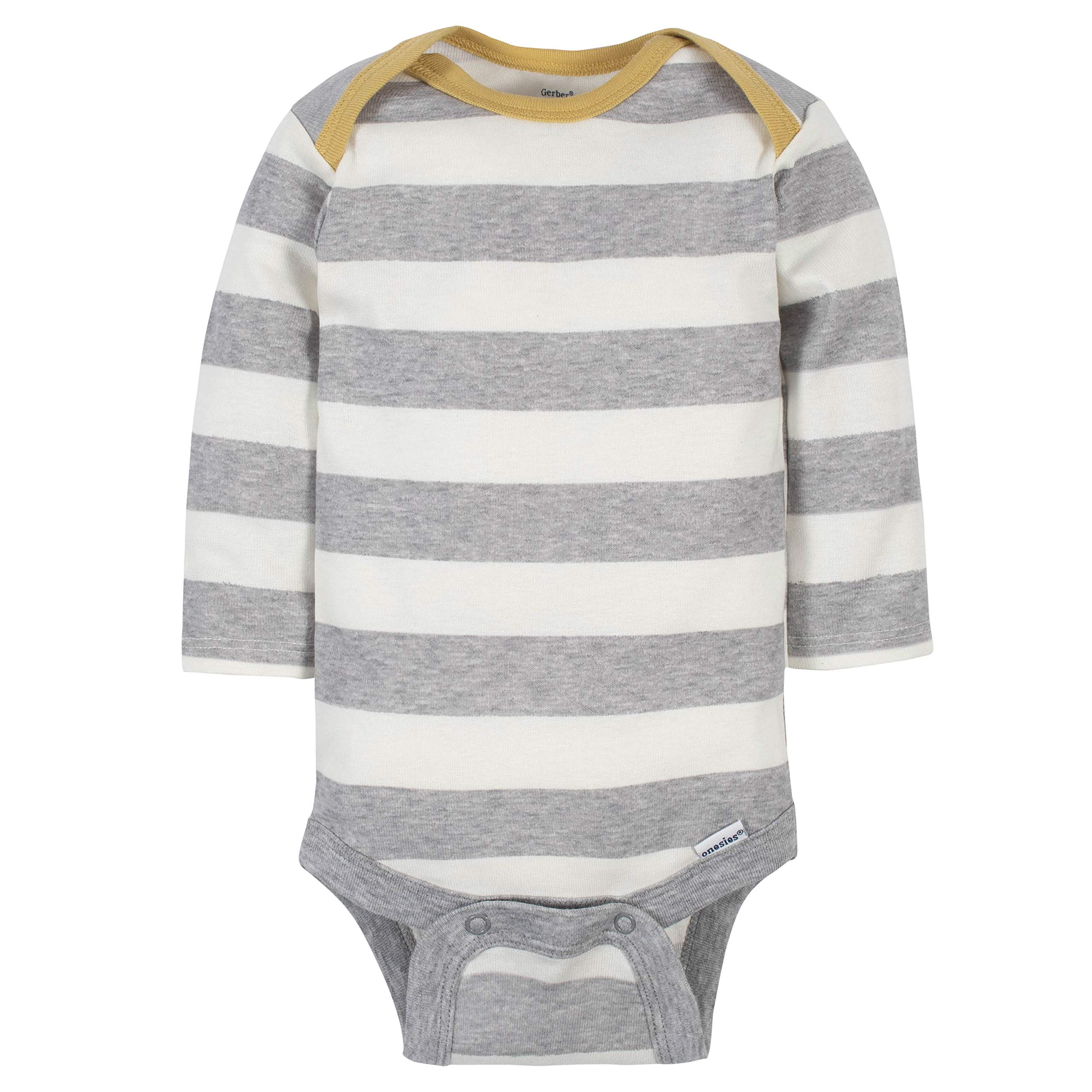 Gerber Baby Boys' 6-Pack Long-Sleeve Onesies Bodysuit