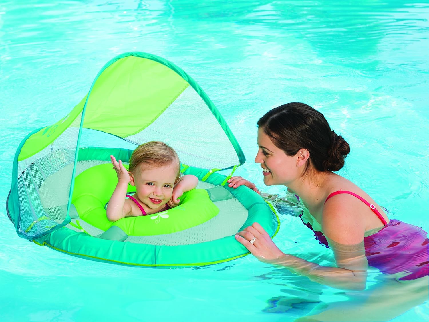 wahu baby float with canopy