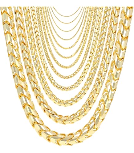 Amazon.com: Nuragold 10K Real Yellow Gold Round Box 2mm Venetian