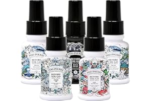 Poo-Pourri Set - Includes Original Citrus, Fresh Sea Salt, Fresh Air, Ship Happens, and Royal Flush 1.4 Ounce Bottles