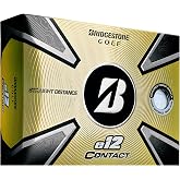 2023 Bridgestone Golf e12 Contact Golf Balls, White
