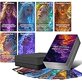 ZZBUY Soul Whisper Oracle Cards, 54 Oracle Deck for Beginners with Meanings on Them, Go Deep Inside, Explore The Soul