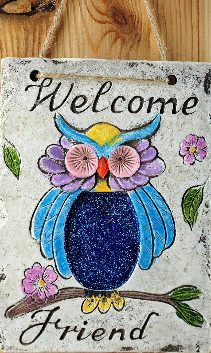 Targa Decorativa Beachcombers – Welcome To My Paradise Con Sirena, 41,9 Cm, MDF - 4