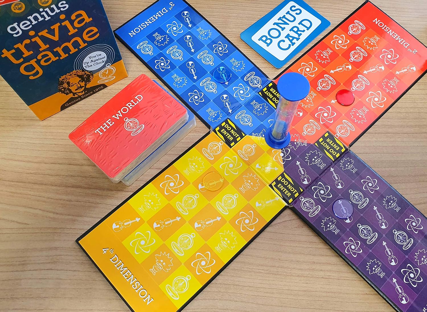The Lagoon Group 6625 Einstein² Genius Trivia Game, Multi, Multicolor - Image 4