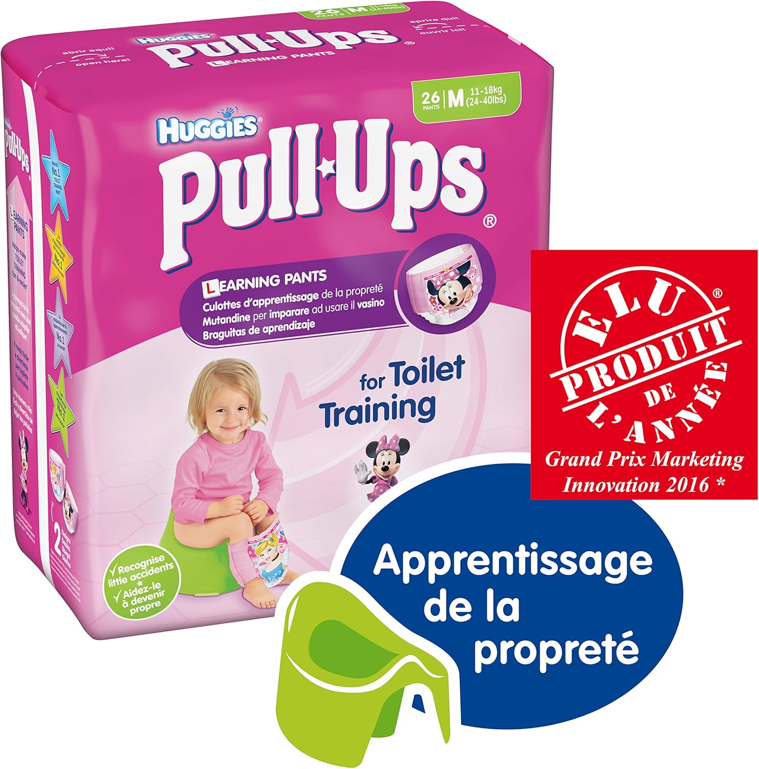 Coucheculotte dApprentissage de la Propreté Di 1118 kg Huggies Pull