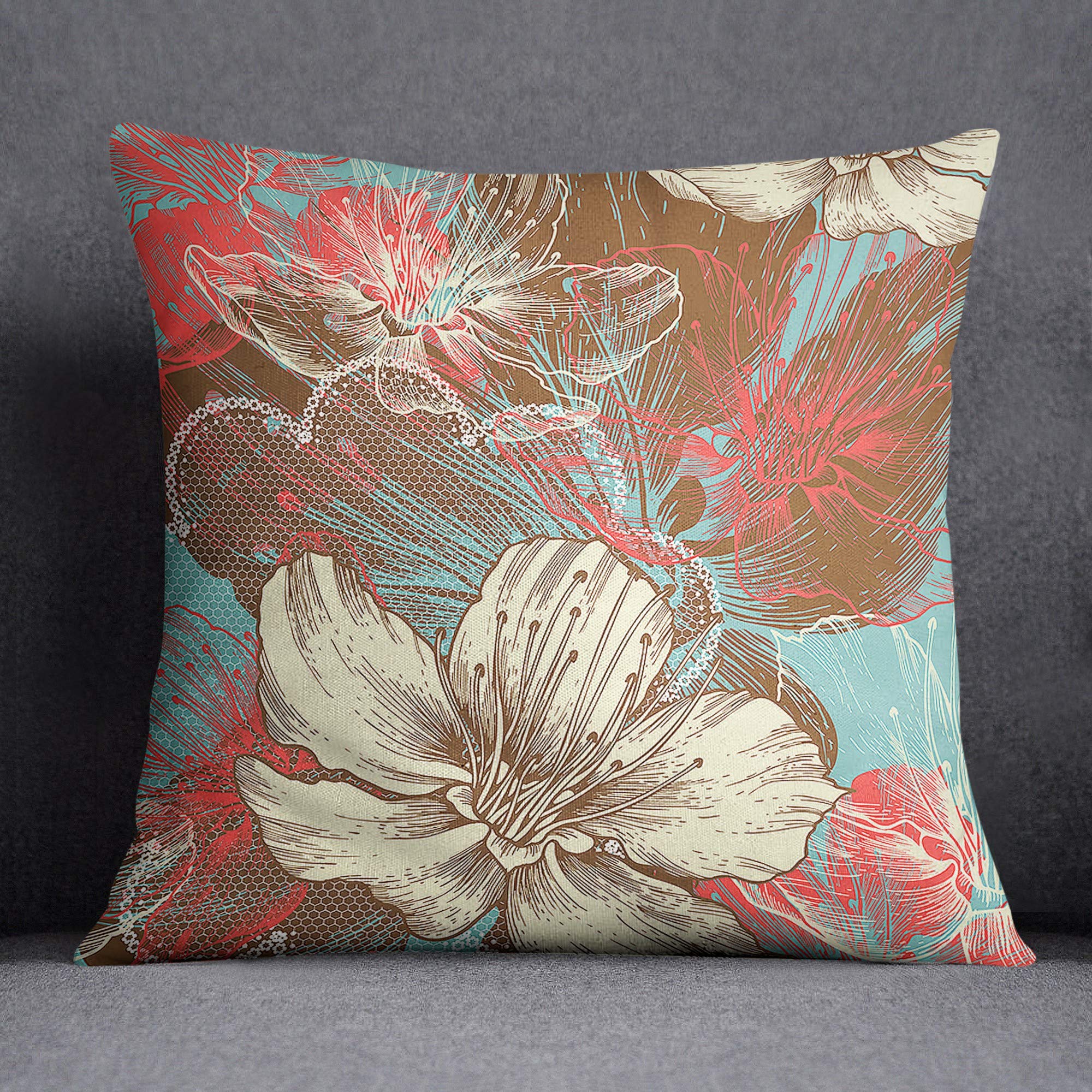 Bonamaison Decorative Cushion Cover, Multi, 45x45