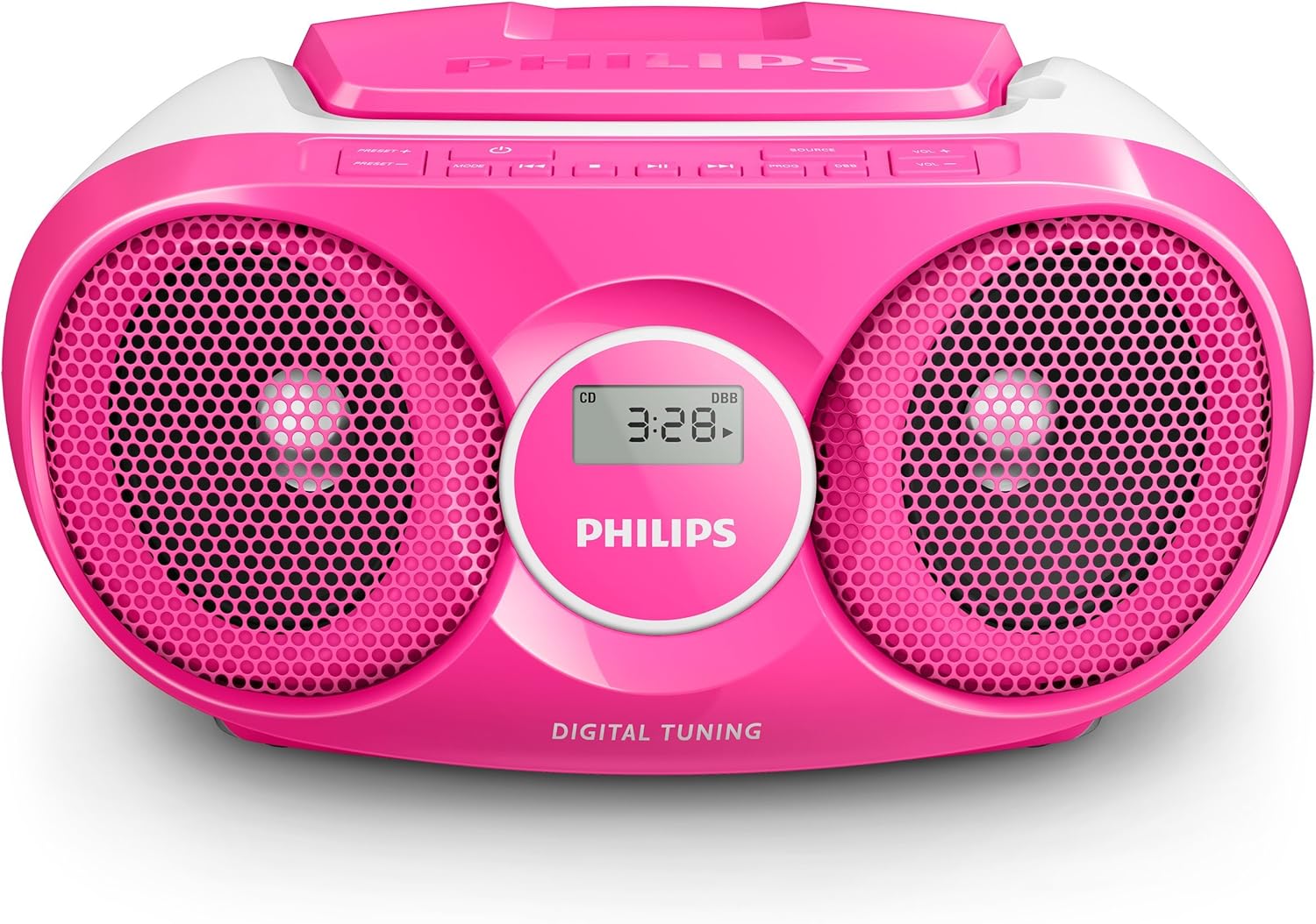Philips AZ215C/12 CD Player, Radio, 3 W Pink Amazon.co.uk Electronics
