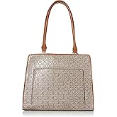 Calvin Klein womens Margot Textured Logo Emboss Tote