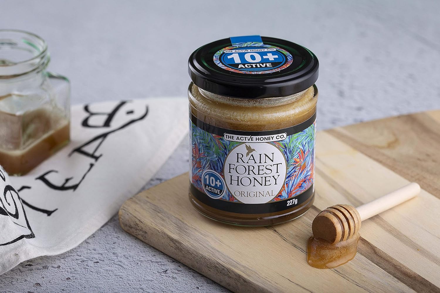 Lifeplan Active Honey Co. Pure Rainforest Honey Original 10+ — 227g Jar - Image 3