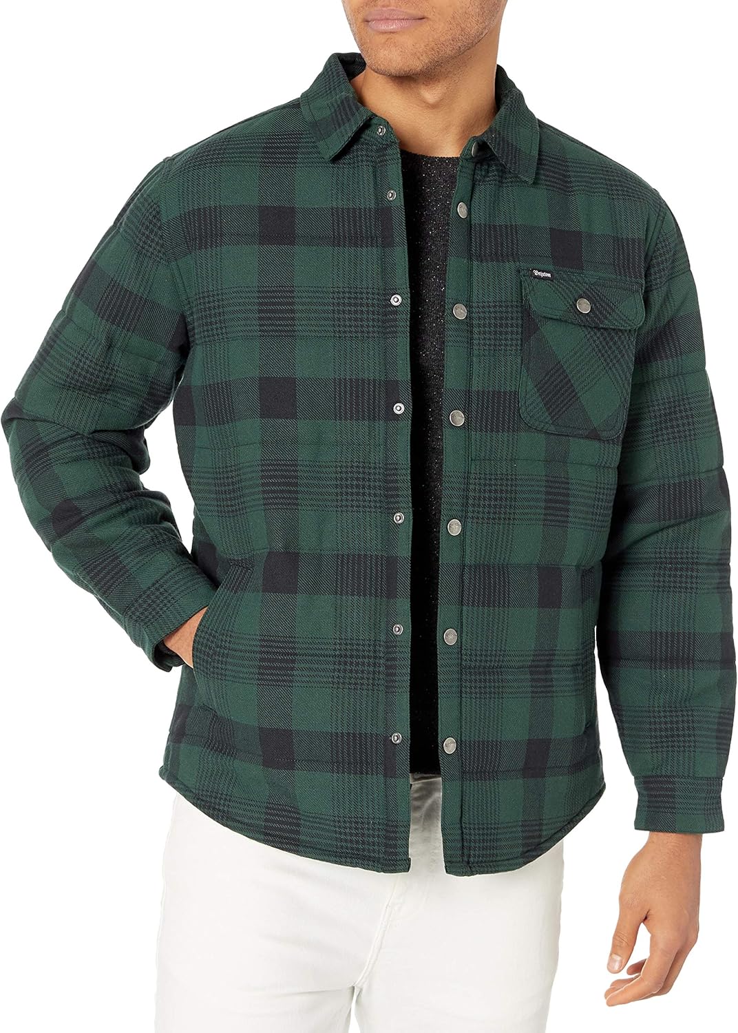 Brixton Men's CASS Standard FIT Street Jacket at  Men’s Clothing store