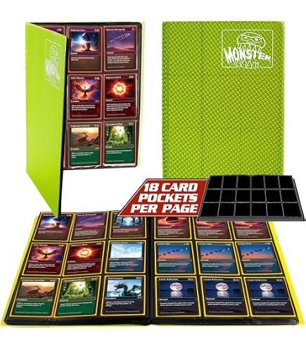 Amazon.com: The Original Monster Trading Card Album- 20 Side