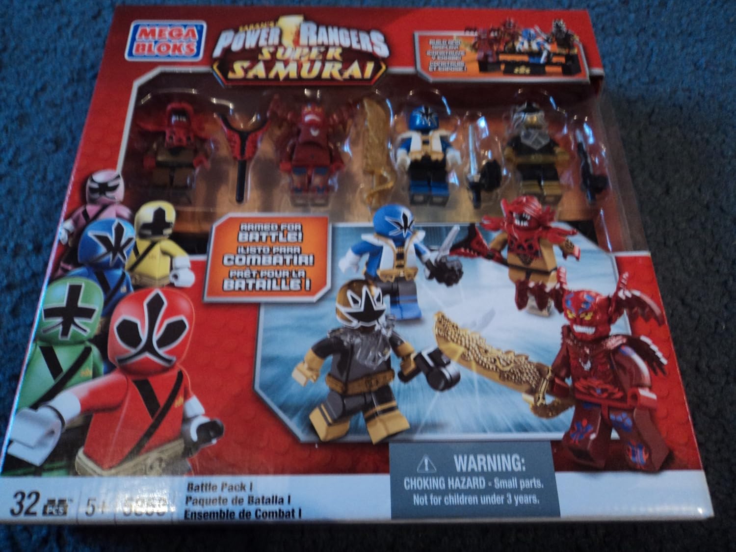 Power Ranger Super Samurai Battle Pack l Exculsuve