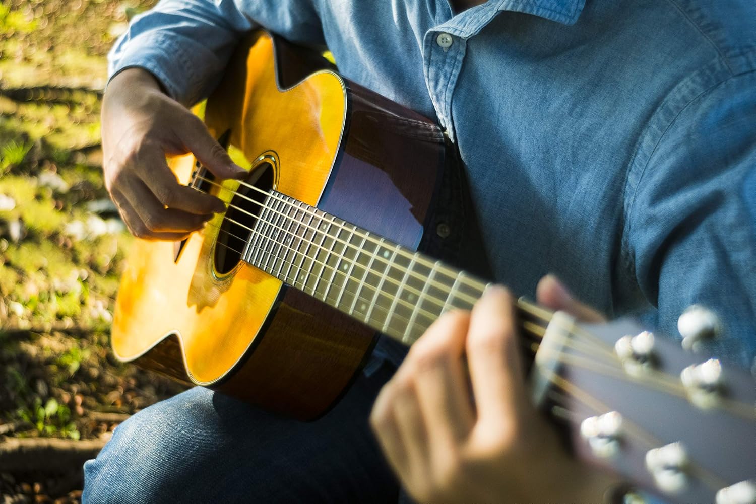 Yamaha CSF1M Western Guitar -Compact, Practical and Elegant, Acoustic Guitar with a Rich Sound - Image 5