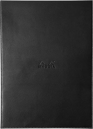 Amazon Com Rhodia Notepad With Cover A4 Squared Black 220 X 308 Mm 118189c Office Products