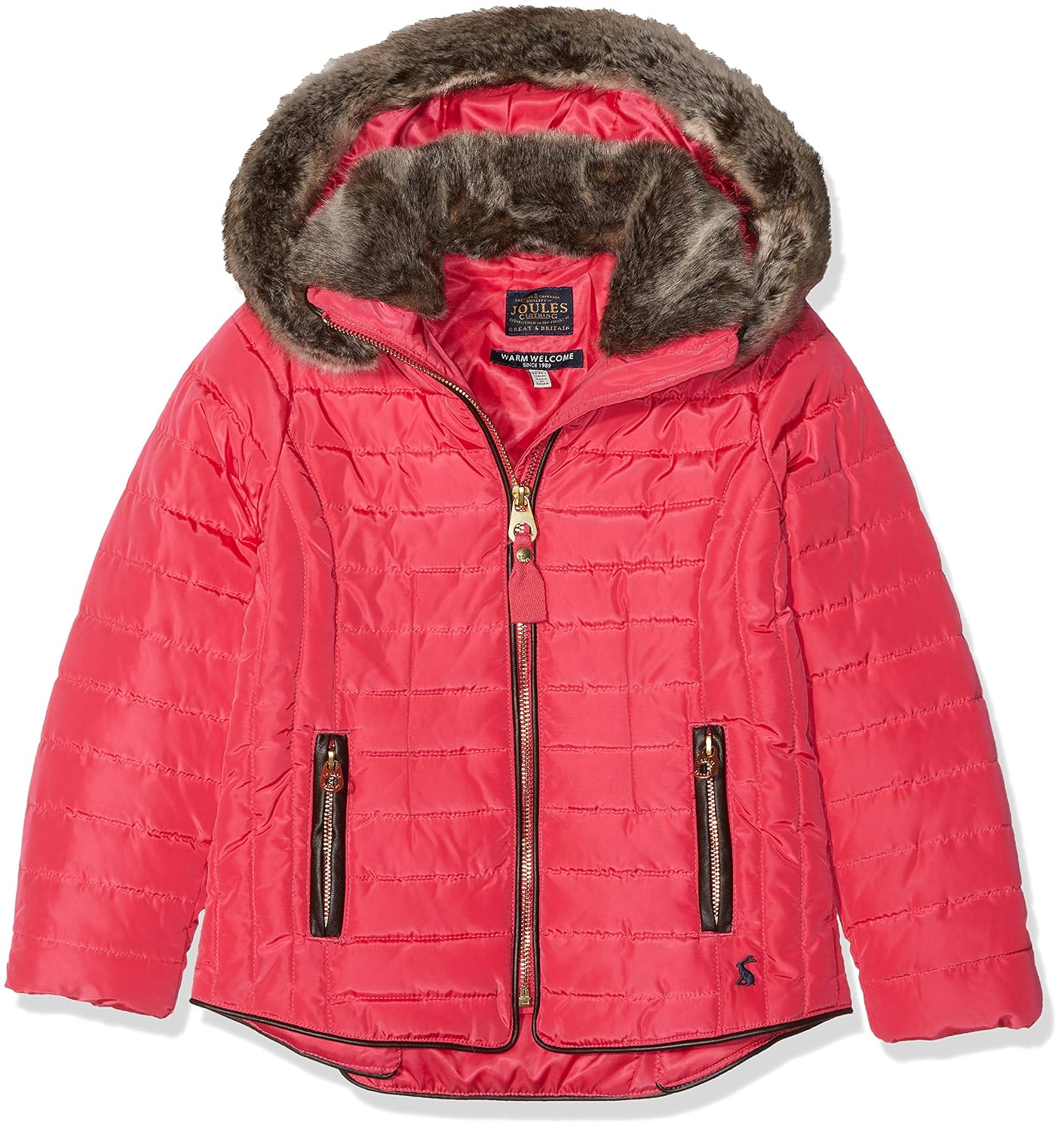 Joules Girls Pink Coat Top Sellers, 51 
