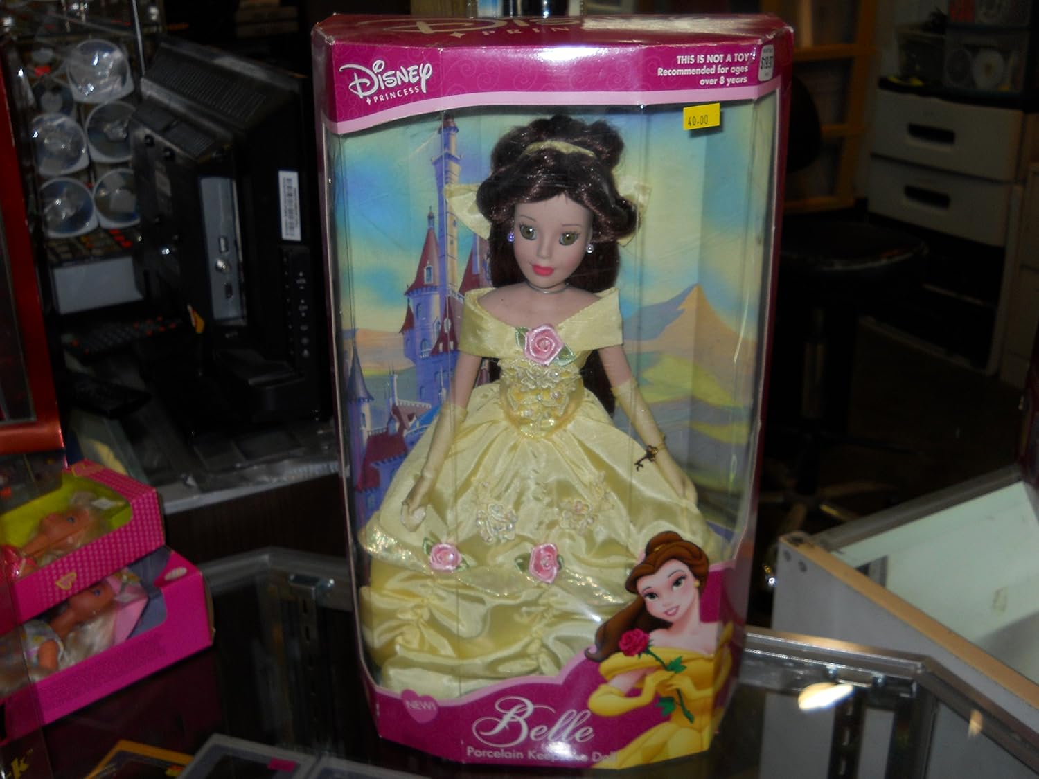 belle porcelain keepsake doll 2002