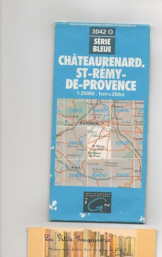 Download Châteaurenard / Saint-Rémy De Provence Carte n° 3042O - échelle : 1cm = 250 mètres PDF